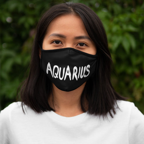 Aquarius Print Face Mask